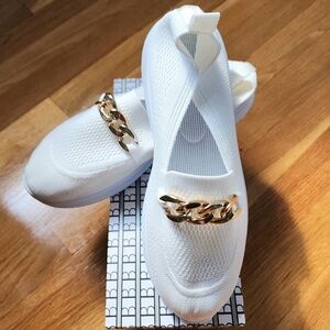 Newbella White Fashion Comfort Loafer